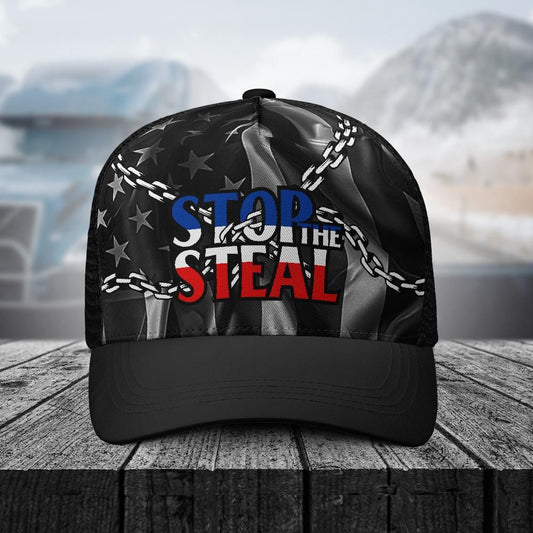 Stop Steal Trucker Cap-Freedom and Libertee
